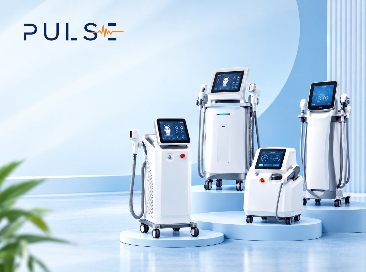 Pulse aesthetics machines used for medical aesthetics clinic setup in India